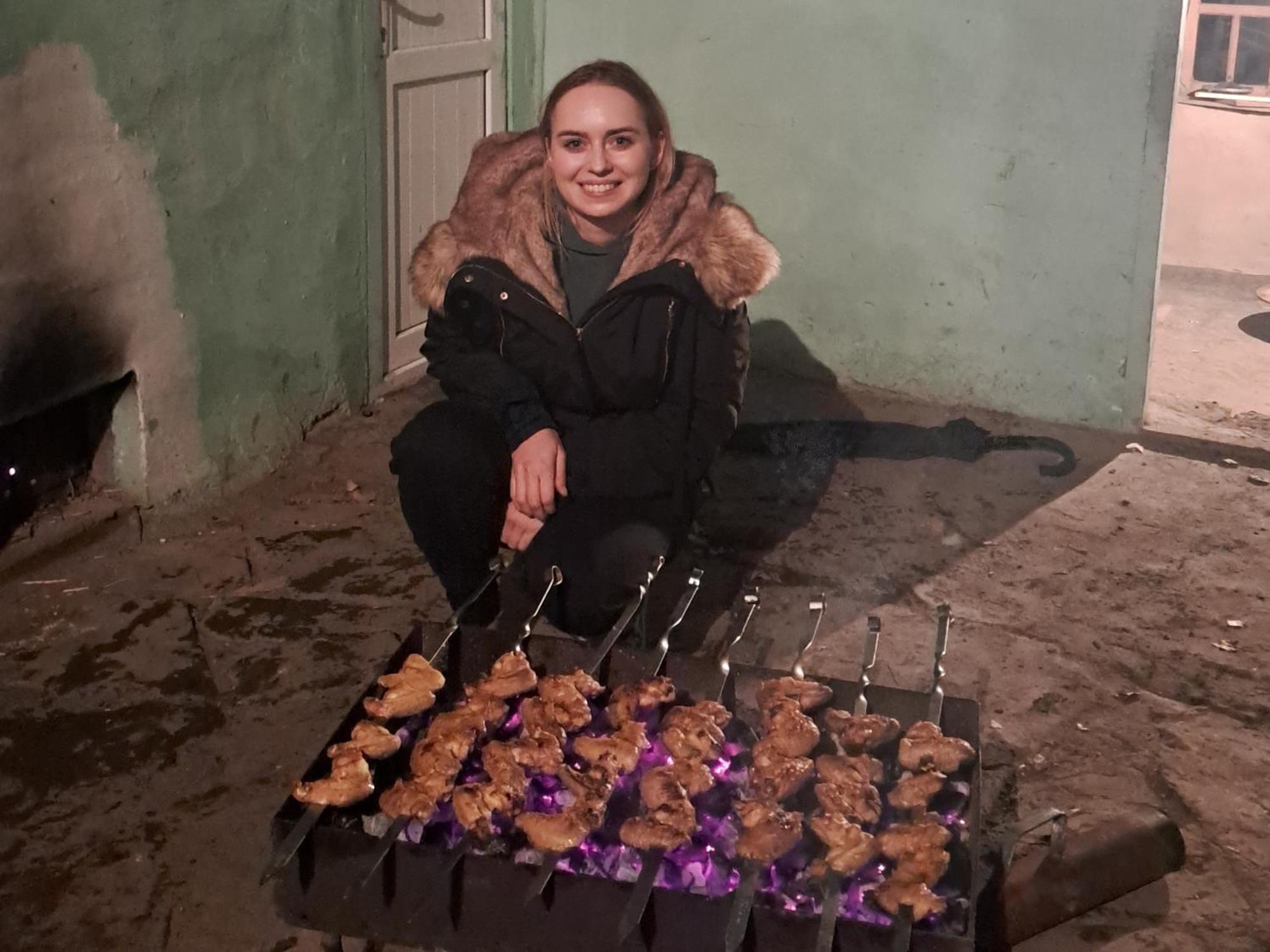 Xinaliq Khinalig Izzet'S Riverside Home Stay エクステリア 写真